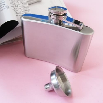 Whiskey Pocket 4oz Hip Flask Wine Liquor Alcohol Wedding Party Drink Stainless[010465] [kitchenware 73|]